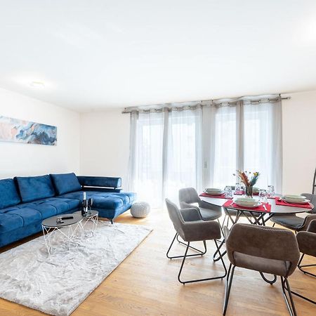 Lit Living: Luxus - Box Spring - Parking - Terrace Leilighet Ludwigshafen am Rhein Eksteriør bilde