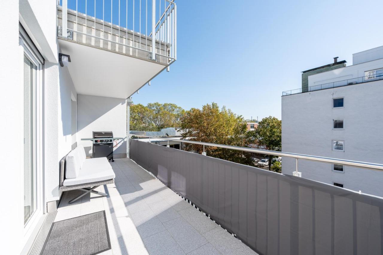 Lit Living: Luxus - Box Spring - Parking - Terrace Leilighet Ludwigshafen am Rhein Eksteriør bilde